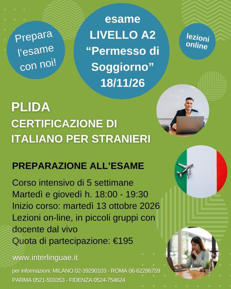 Plida exam preparation course
